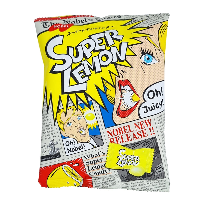 Super Lemon Nobel sour candies