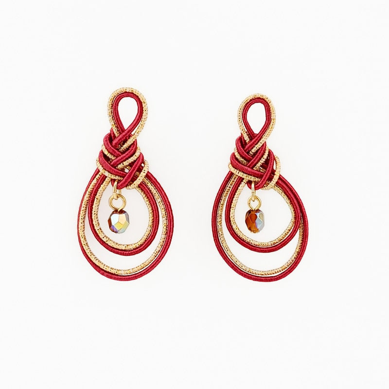 Mizuhiki Japanese Earrings