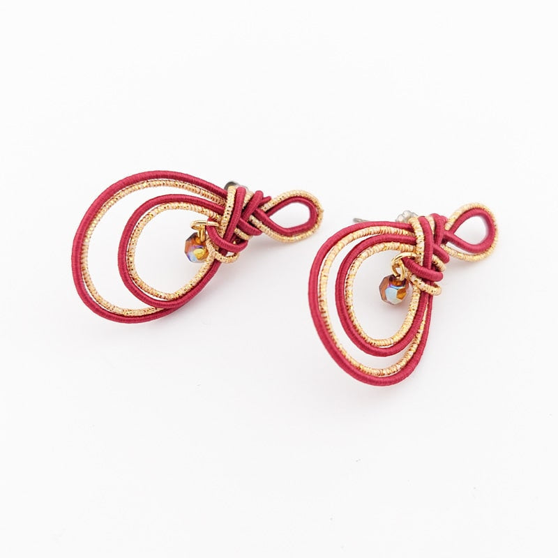 Mizuhiki Japanese Earrings