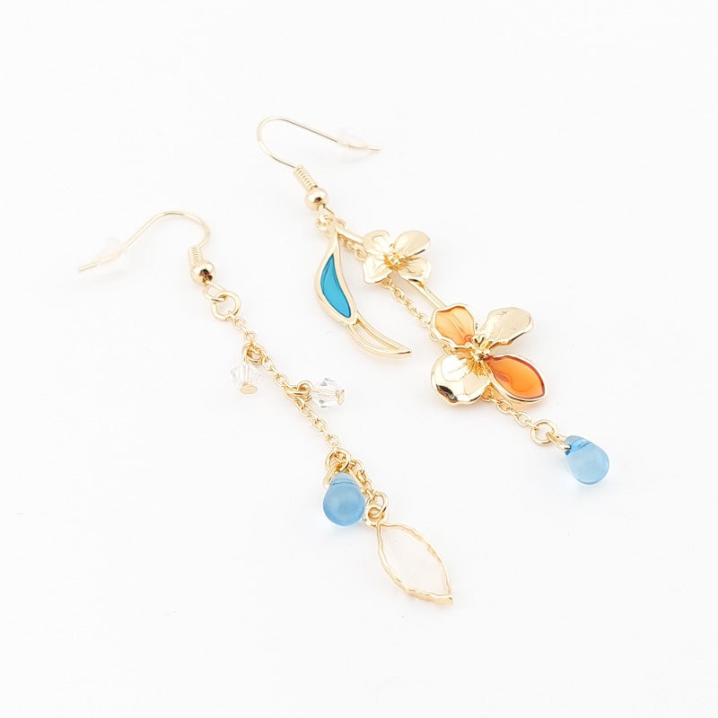 Nanohana Japanese Earrings