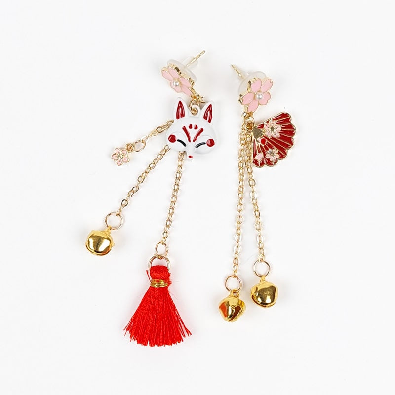 Kitsune Earrings