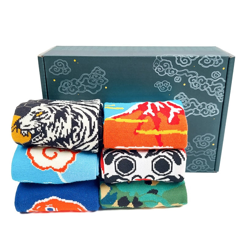 Japanese Socks for Men Gift Box