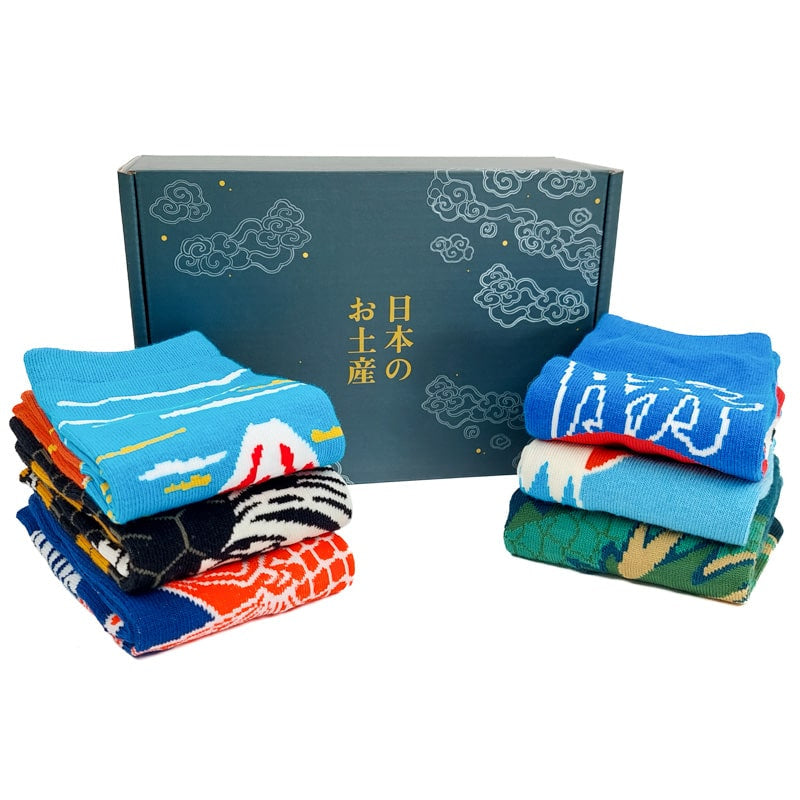 Japanese Socks for Men Gift Box