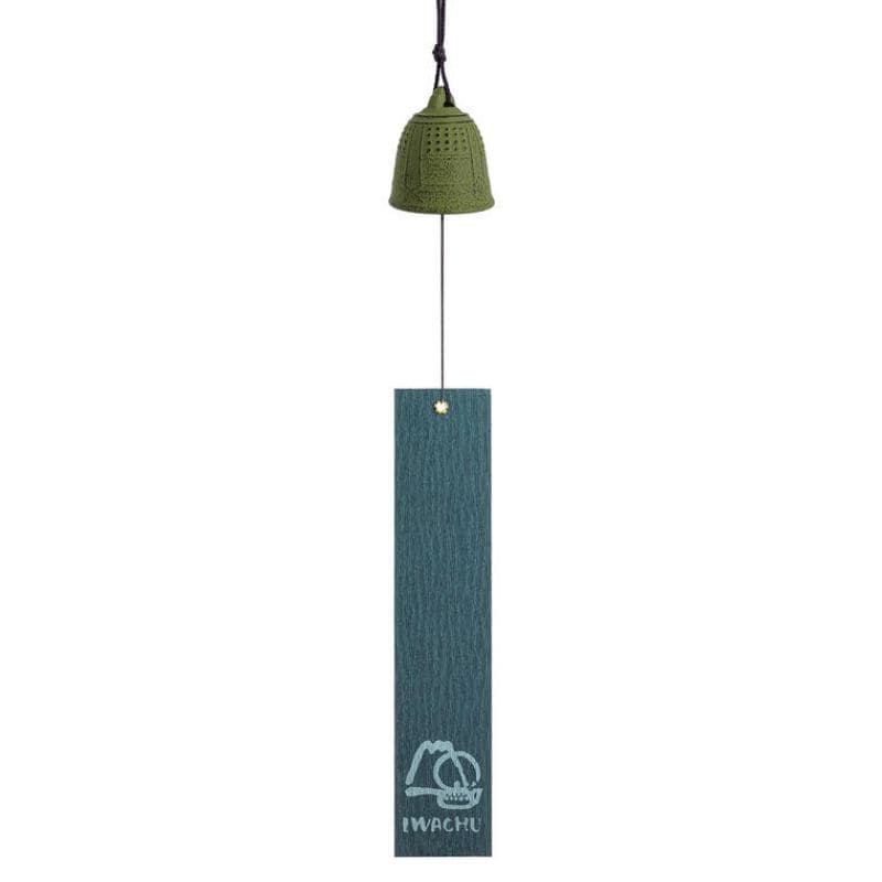 Carillon Japonais Fonte Iwachu Vert - 5,5 cm