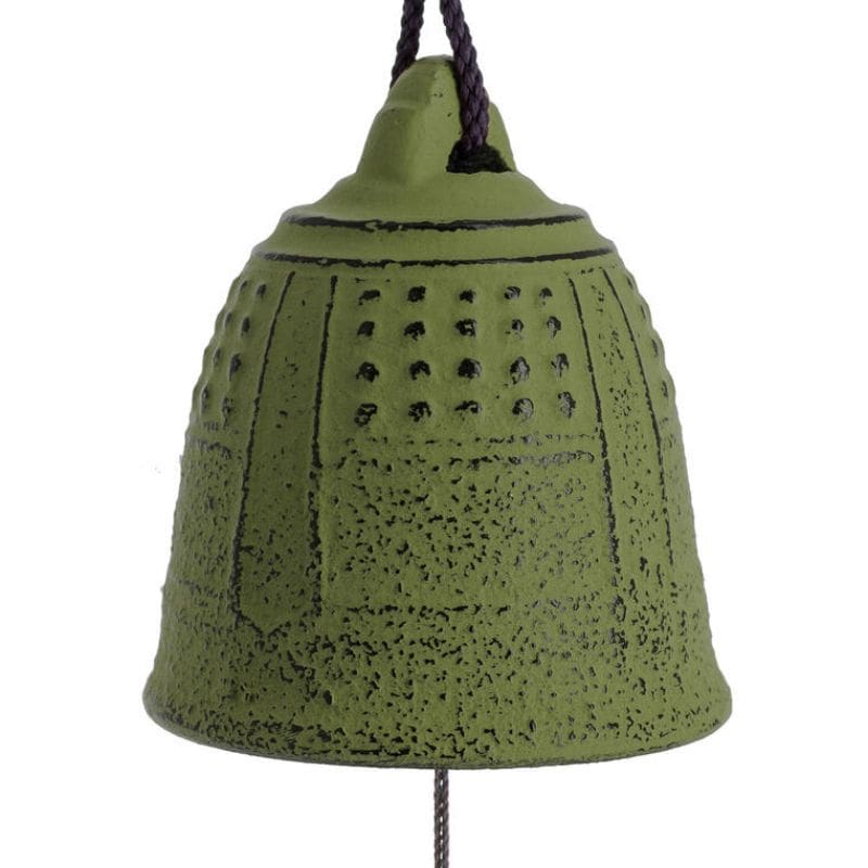 Carillon Japonais Fonte Iwachu Vert - 5,5 cm