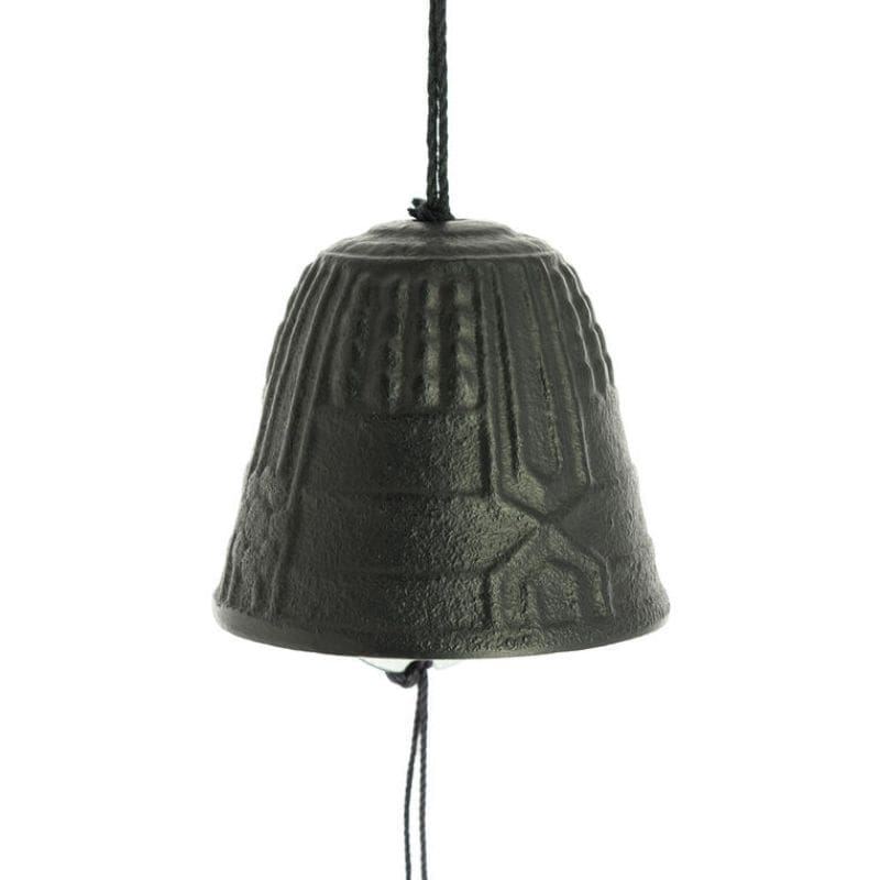 Carillon Japonais Furin Iwachu Noir - 4,5 cm