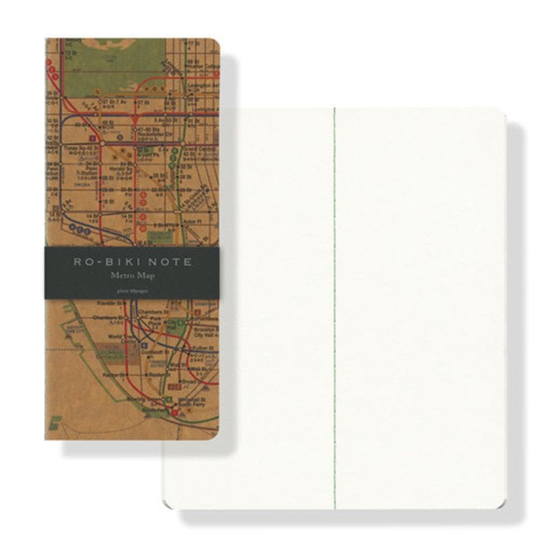 Ro-Biki Note Metro Map Booklet