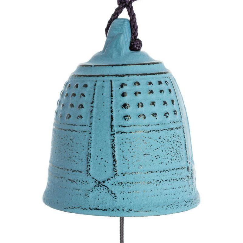 Cast Iron Wind Chime - Iwachu Light Blue - 2.2