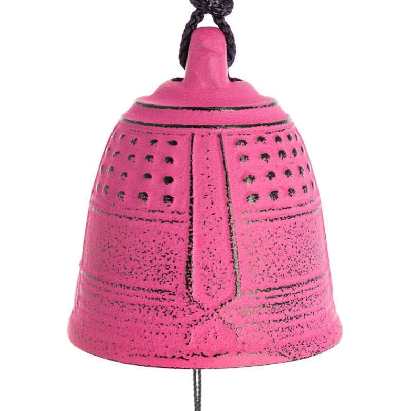 Cast Iron Wind Chime - Iwachu Pink - 2.2
