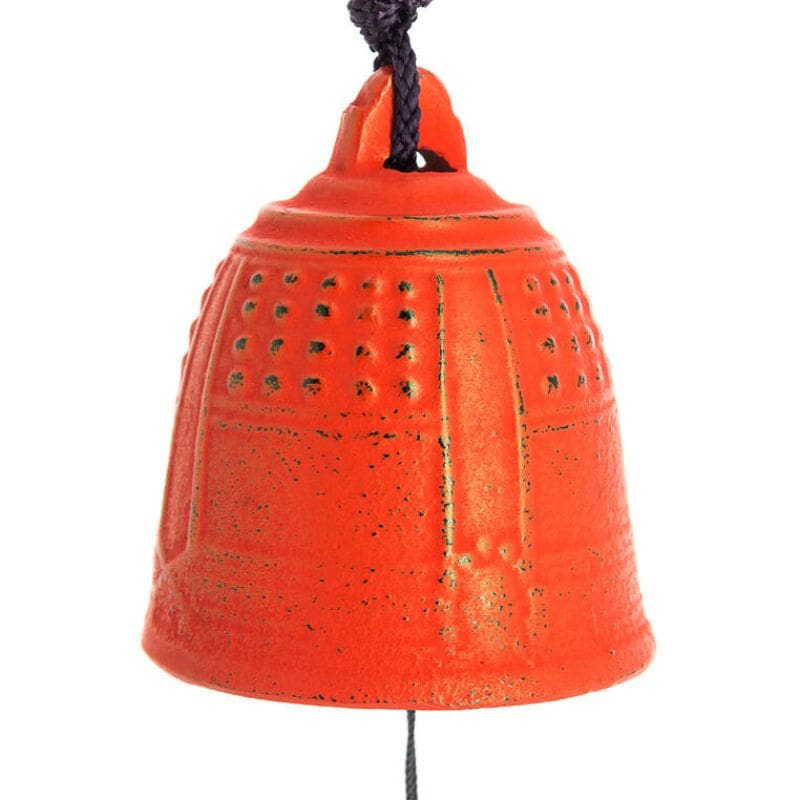 Cast Iron Wind Chime - Iwachu Red - 2.2