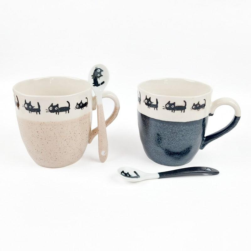 Cat Coffee Spoon - Beige
