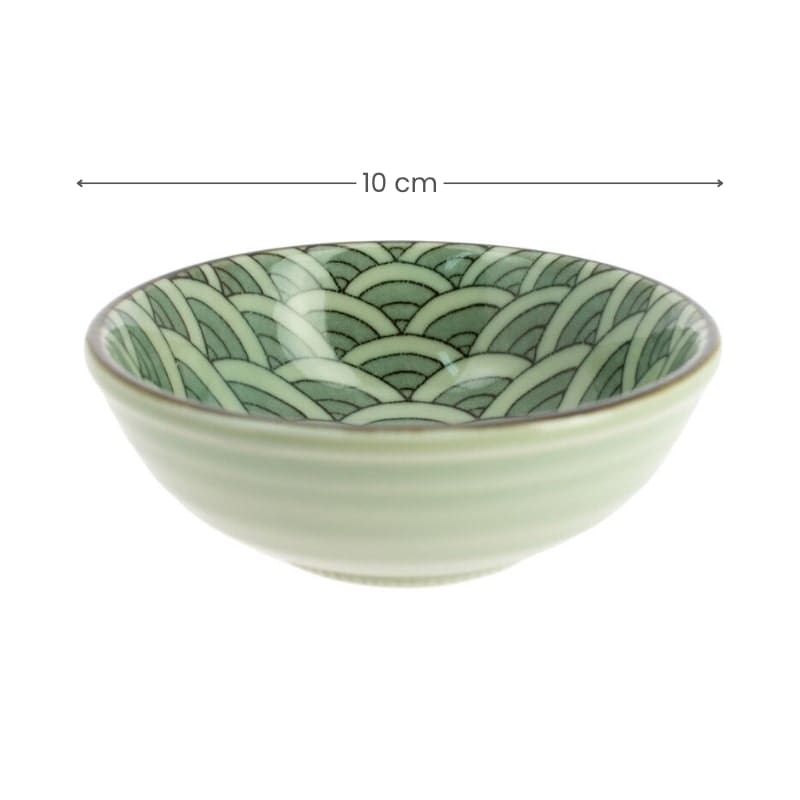 Ceramic Incense Holder - Wave Seigaiha
