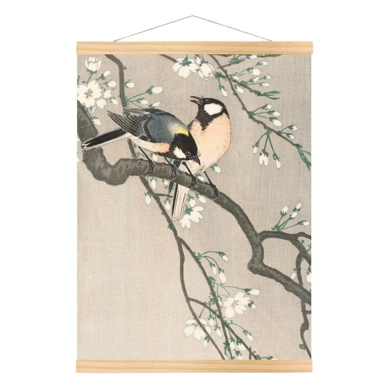 Cherry Blossom Tree Branch Art A3