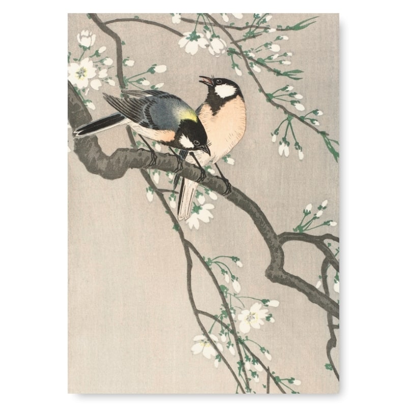 Cherry Blossom Tree Branch Art A3