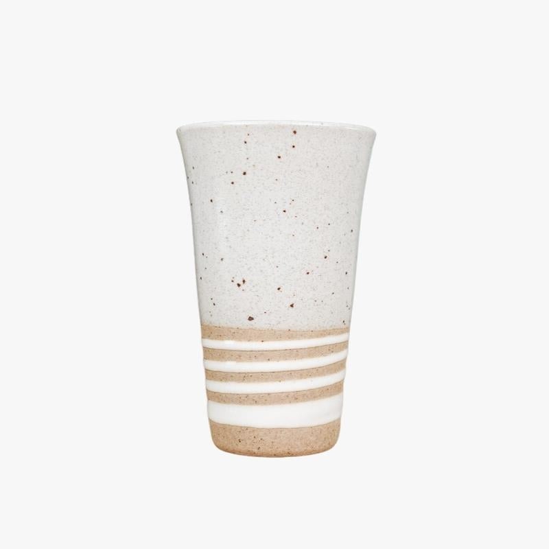 Clay Tea Cup - White