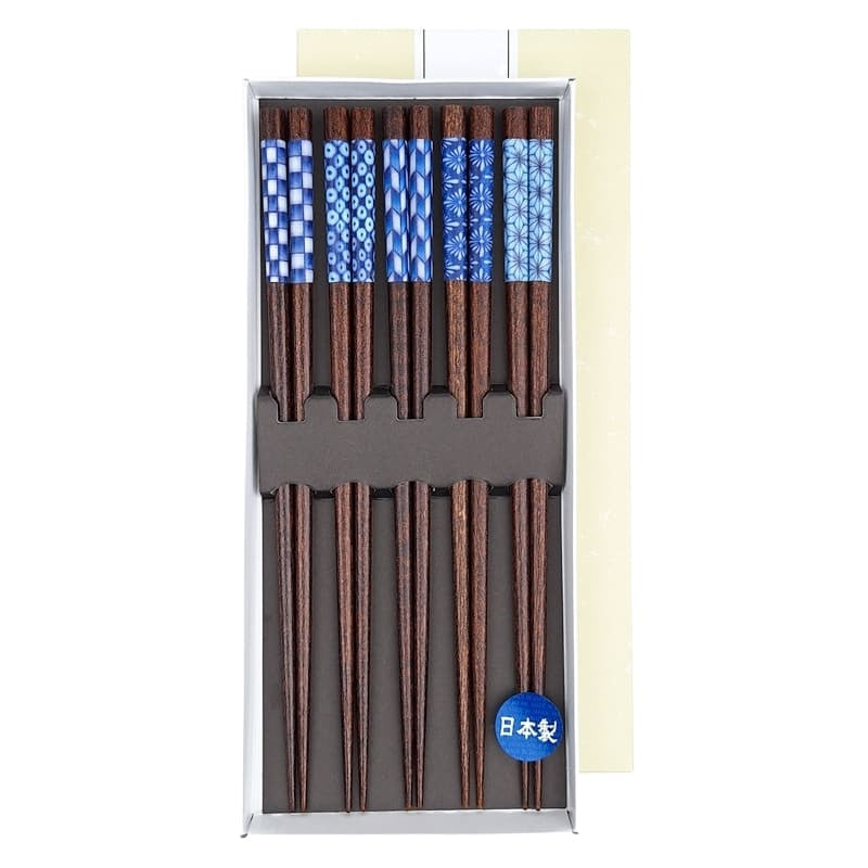 Coffret Baguettes Japonaises Aizome