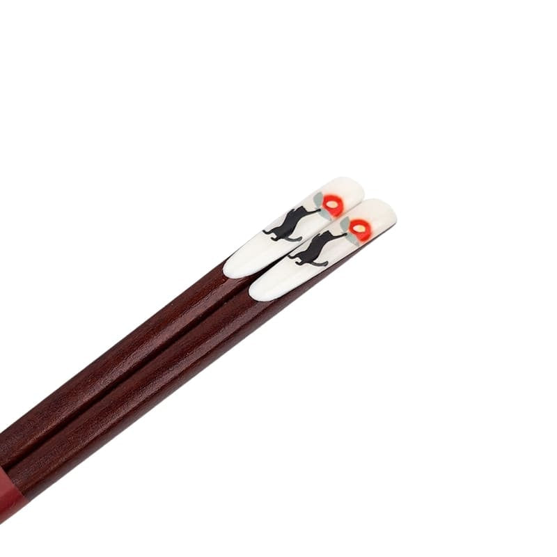 Coffret Baguettes Japonaises Neko Tsubaki