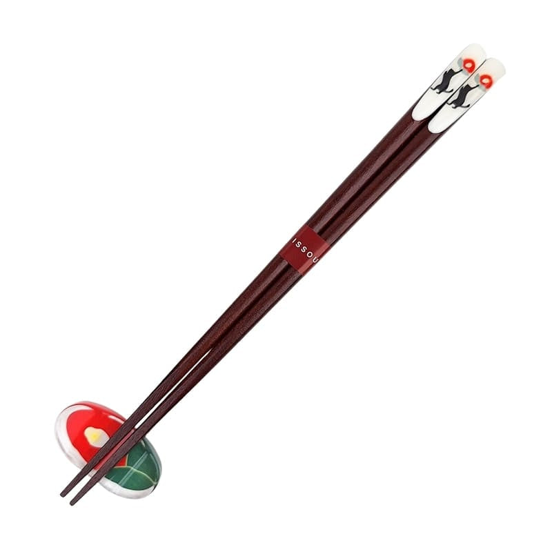 Coffret Baguettes Japonaises Neko Tsubaki
