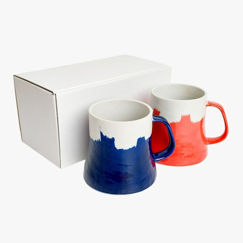 Mount Fuji Japanese Mug Set