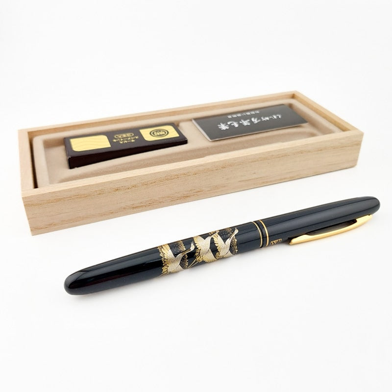 Tsuru Japanese Pen and Brush Set