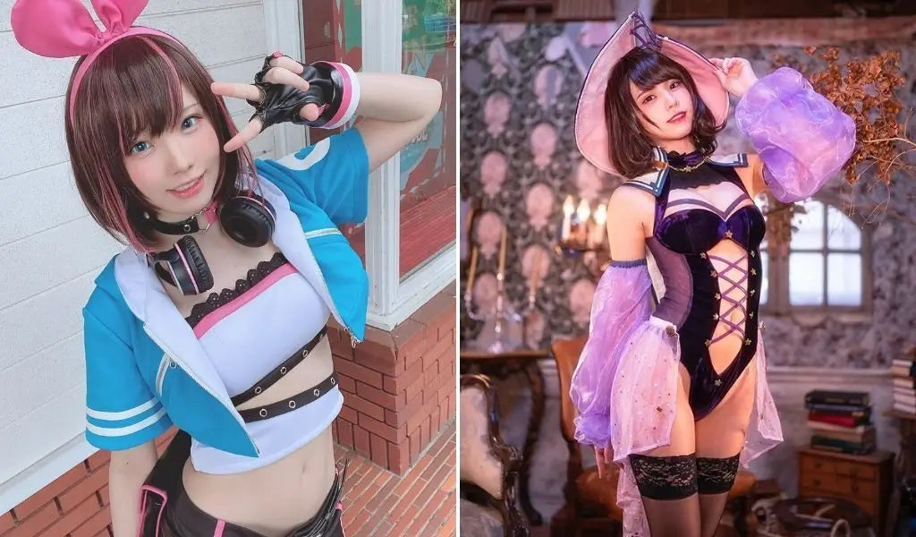 Japanese Enako cosplayer