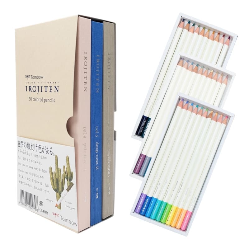 Japanese Colored Pencils Irojiten Volume 2