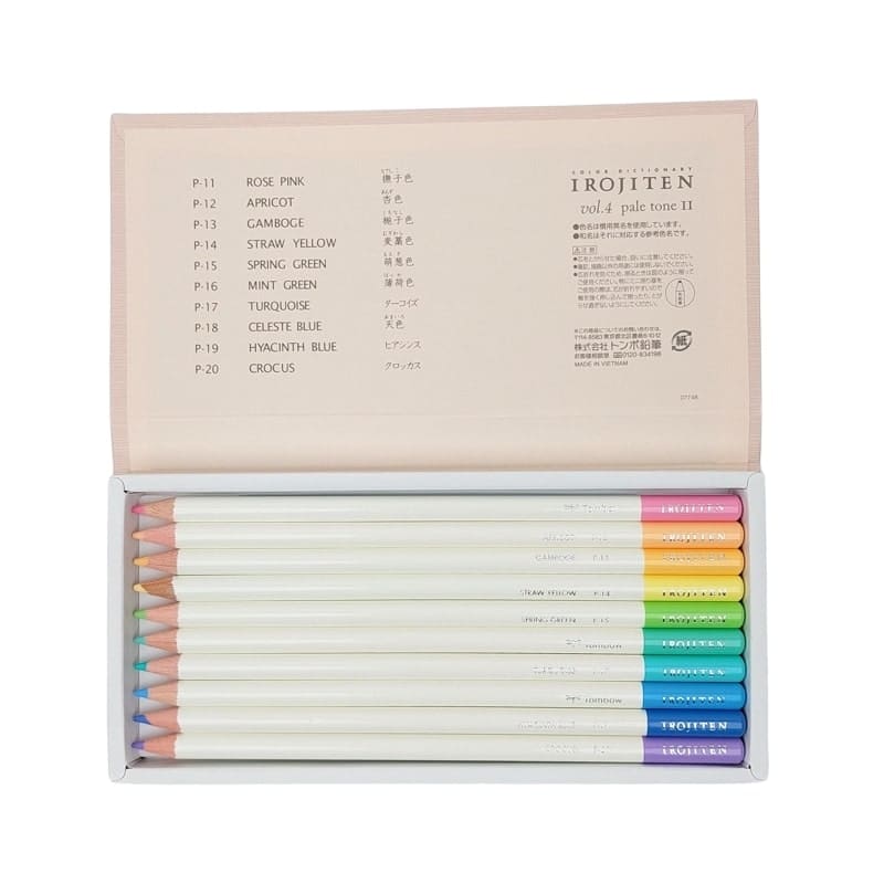 Japanese Colored Pencils Irojiten Volume 2