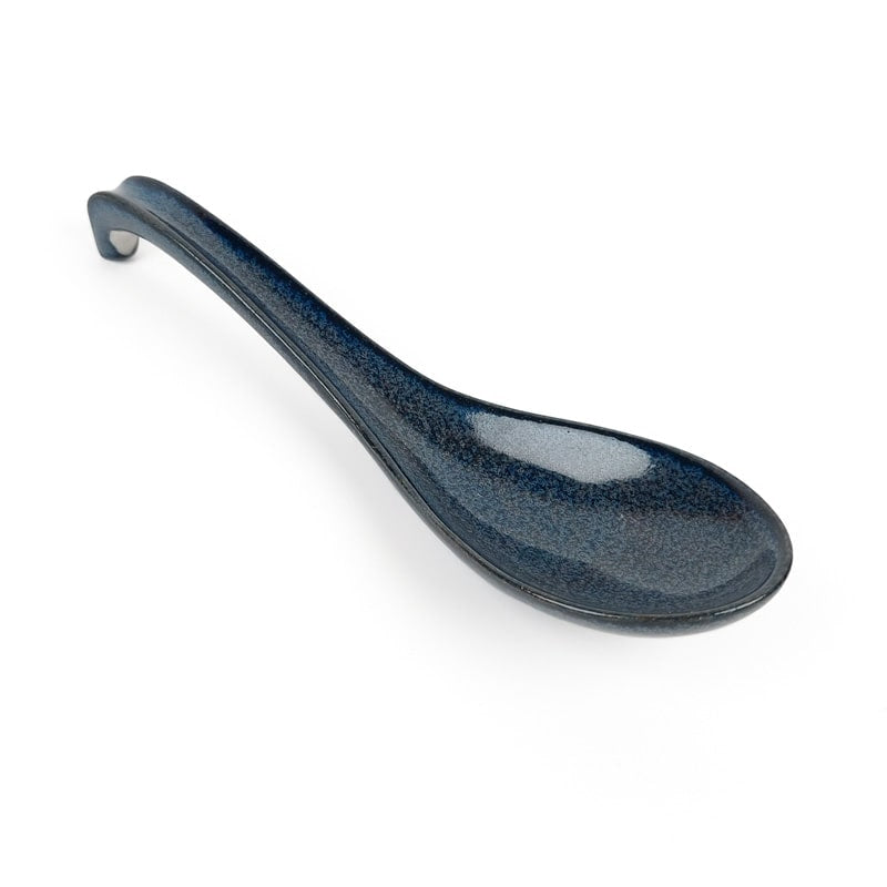 Japanese Ramen Spoon Blue