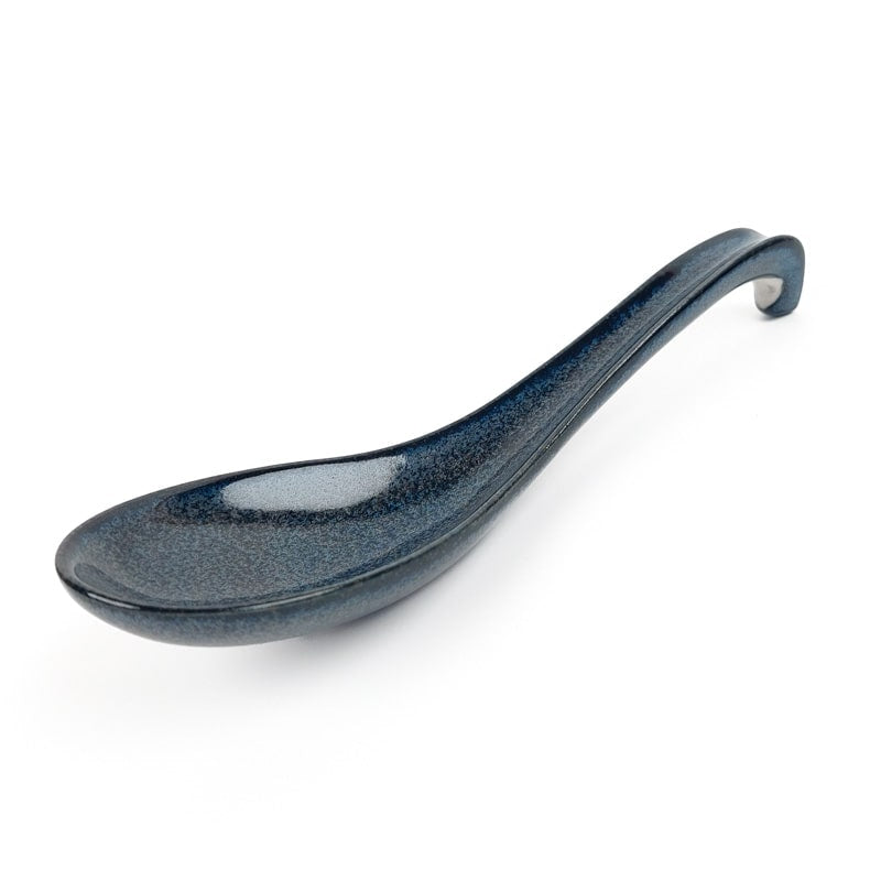 Japanese Ramen Spoon Blue