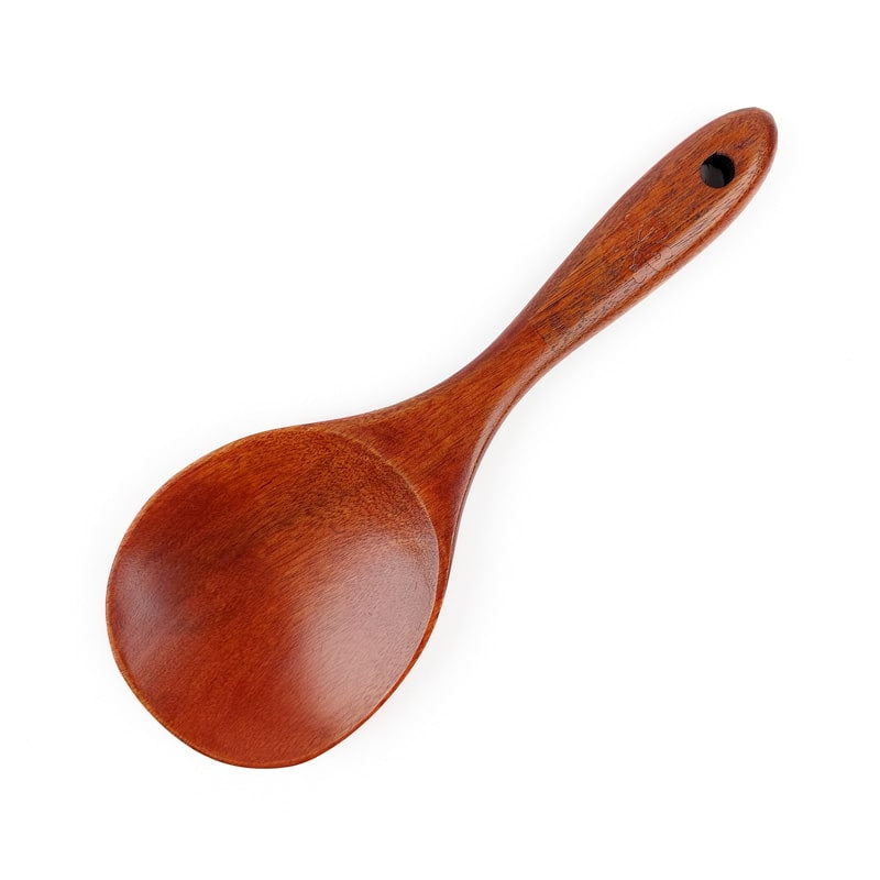 Dark Wood Rice Spoon