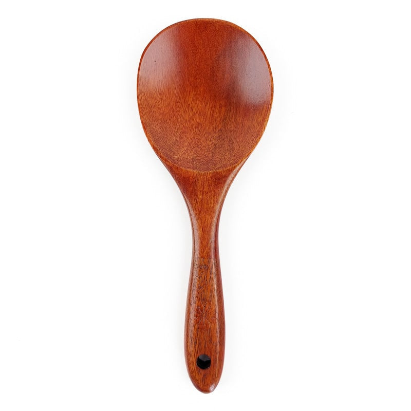 Dark Wood Rice Spoon