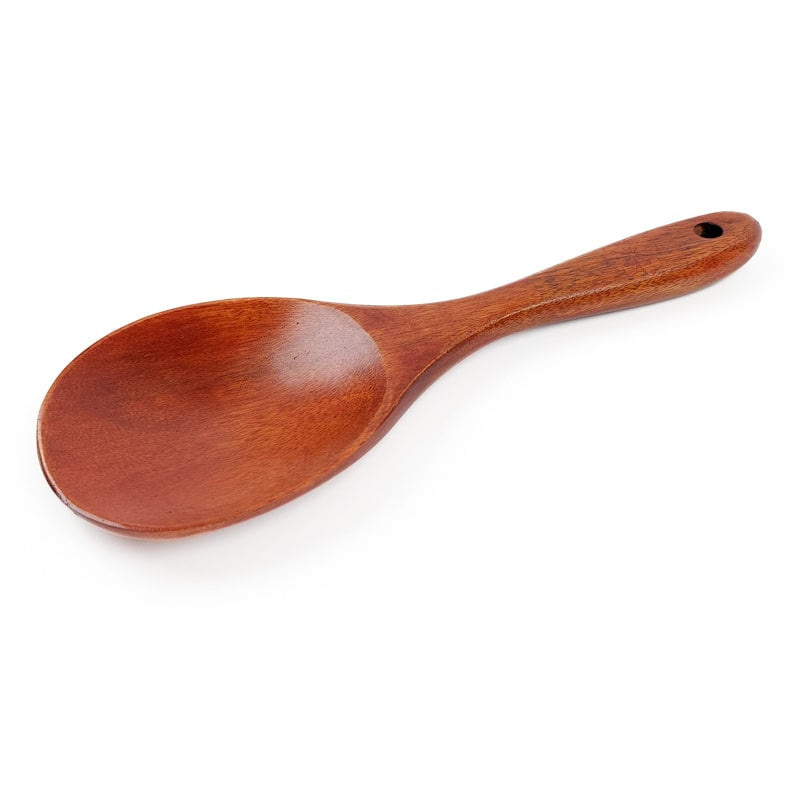 Dark Wood Rice Spoon