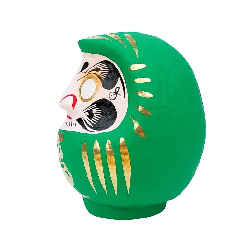 Green Japanese Daruma