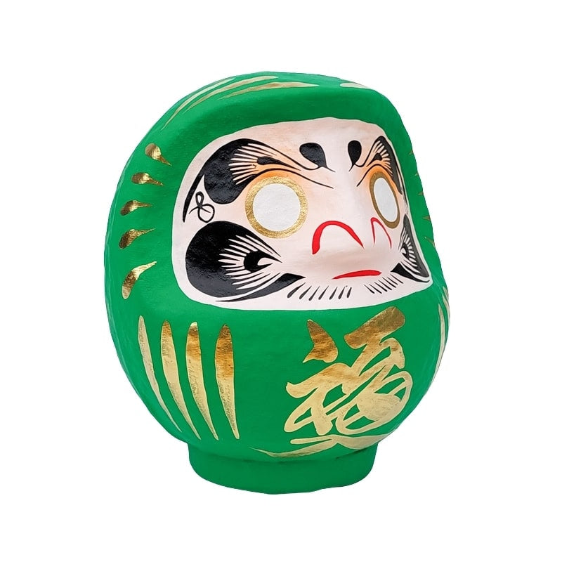 Green Japanese Daruma