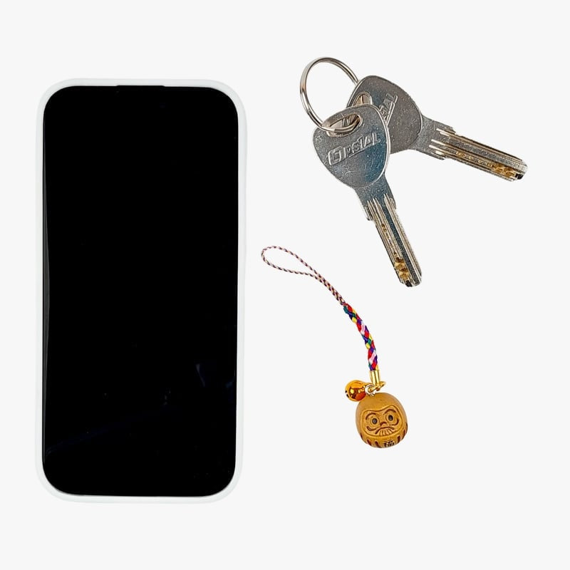 Daruma Key Chain