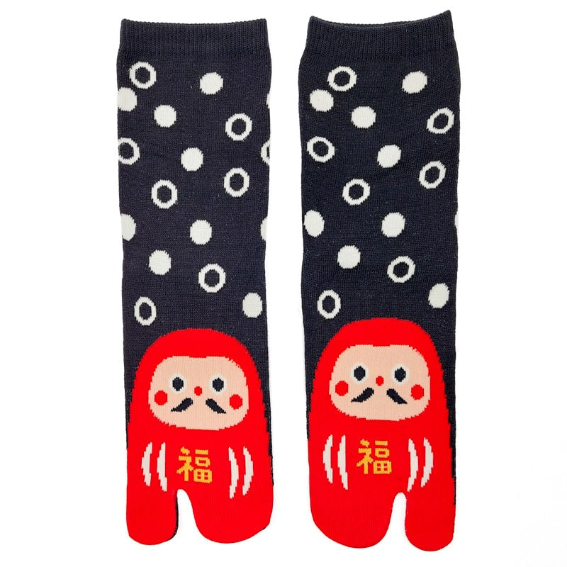Daruma Tabi Socks - 6 Pairs EU 36-40
