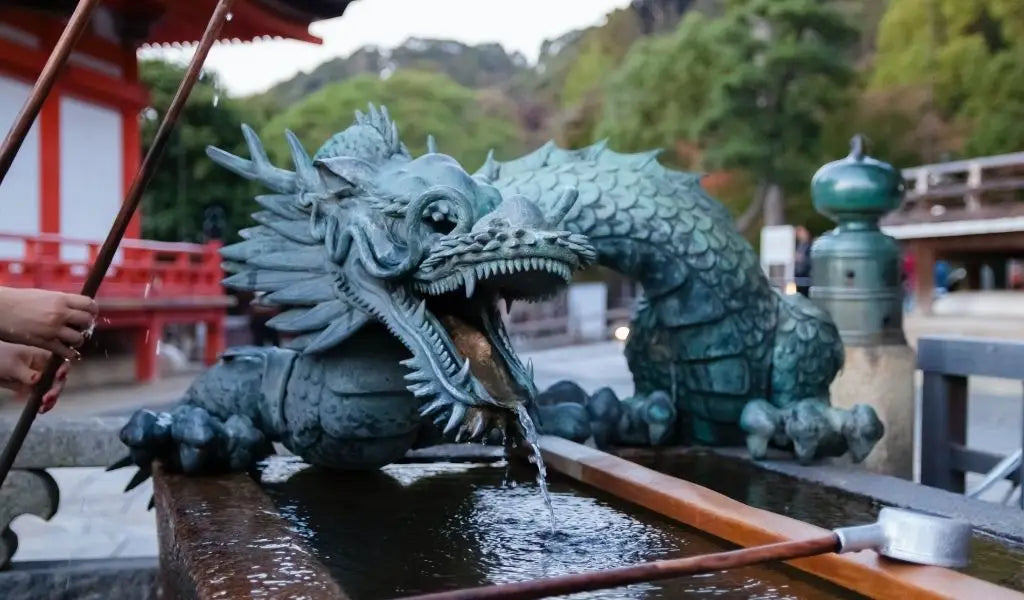 Japanese Shrine Dragon