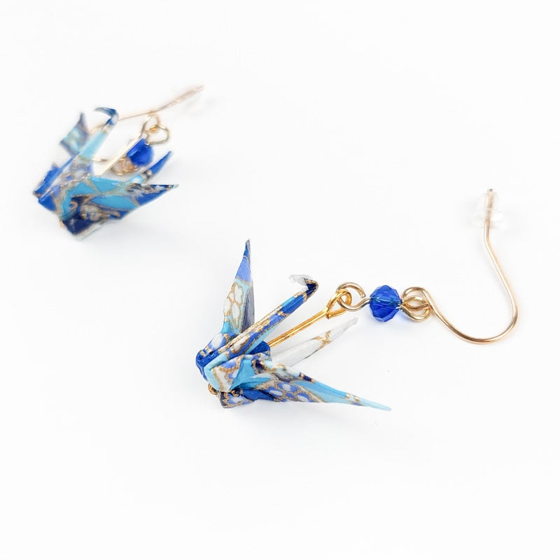 Earrings Origami - Mizuiro