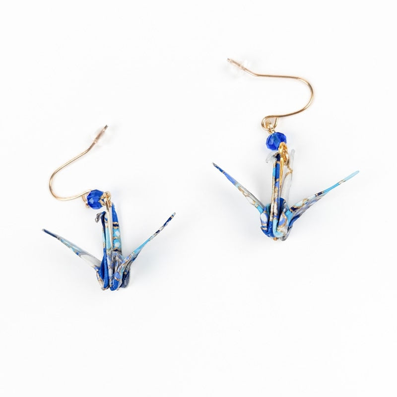 Earrings Origami - Mizuiro