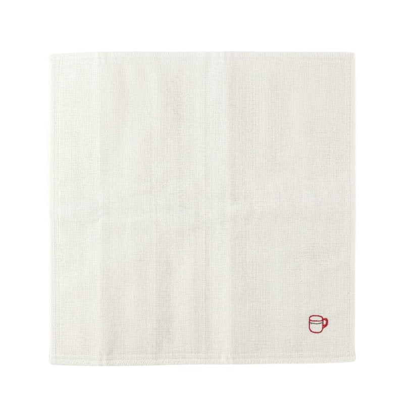 Embroidered Japanese Tea Towel Set