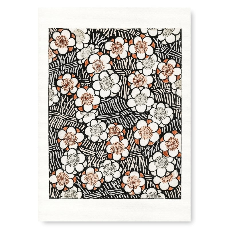 Watanabe Seitei Japanese Print - Flowers - A3