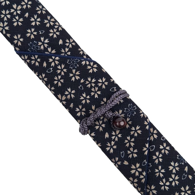 Étui à Baguettes Japonaises Sakura Bleu