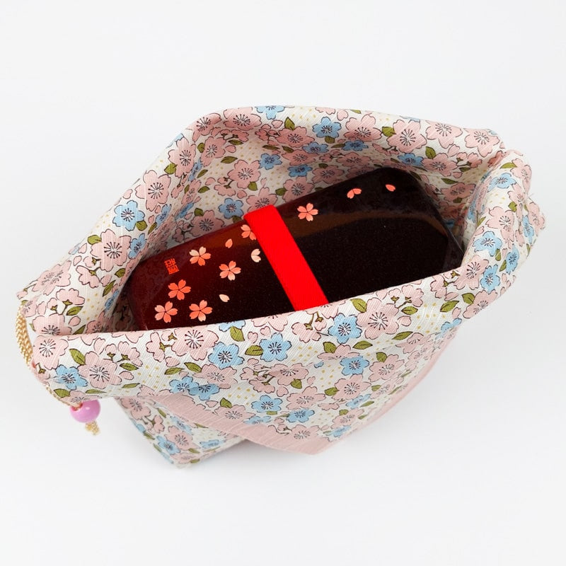 Fabric Bento Bag - Sakura