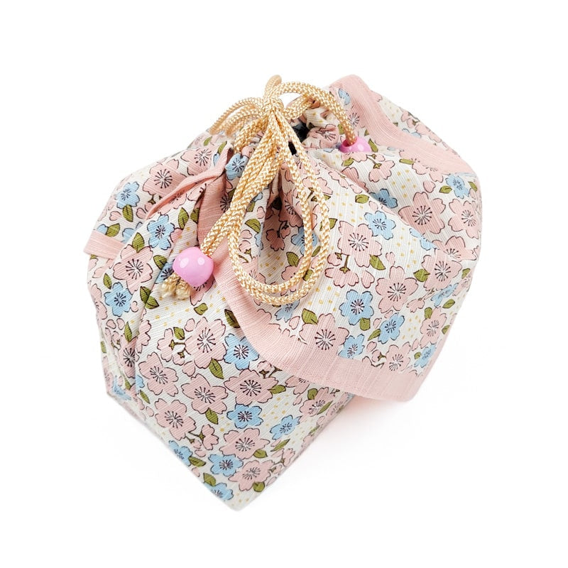 Fabric Bento Bag - Sakura