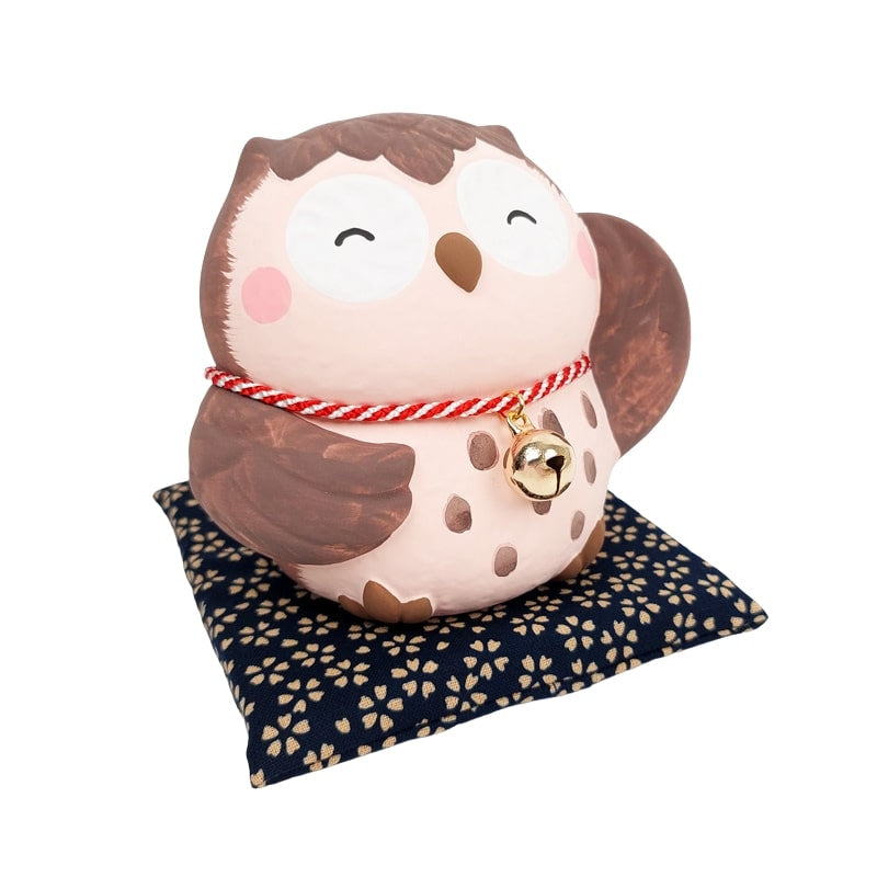 Japanese Good Humor Owl Figure