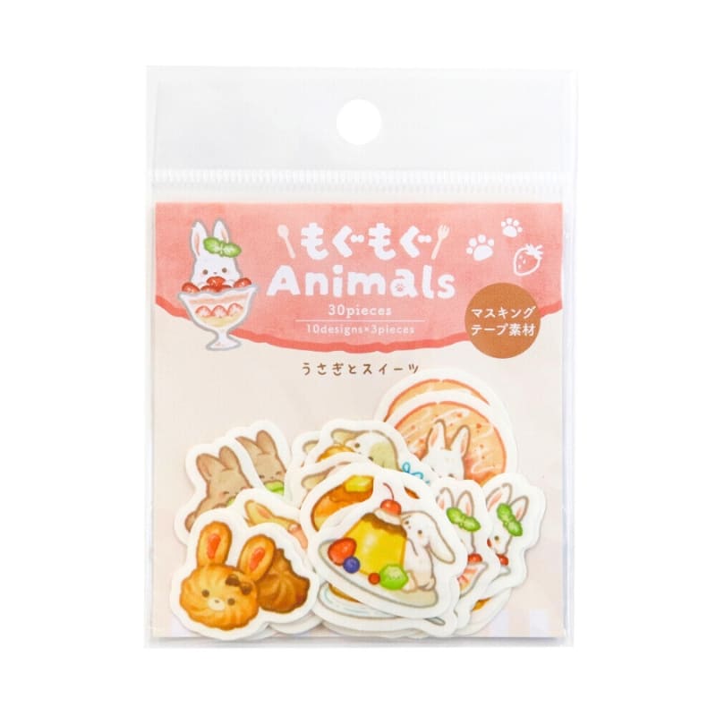 Flake Stickers – Kawaii Rabbit