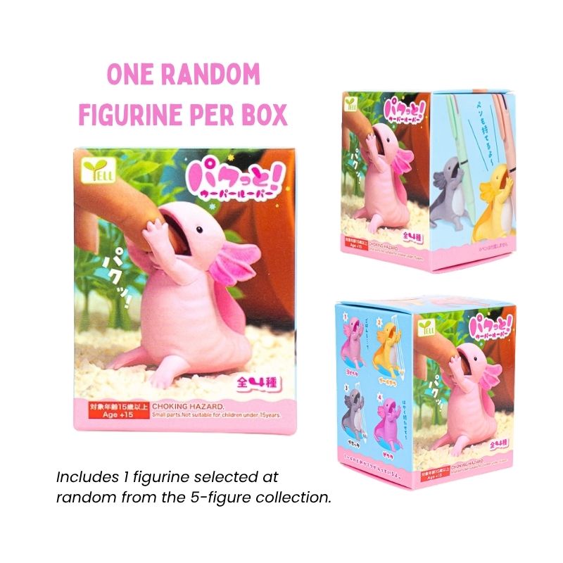 Gachapon Toy - Axolotl Pen Holder