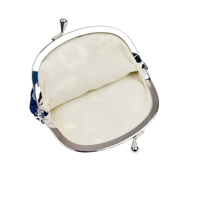 Gamaguchi Wallet – Neko Blue