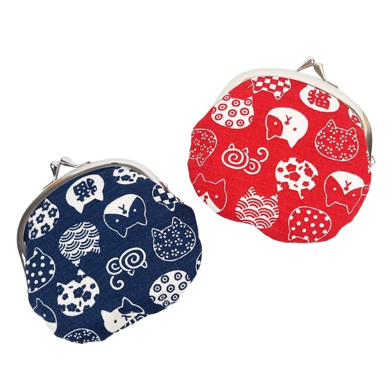 Gamaguchi Wallet – Neko Red
