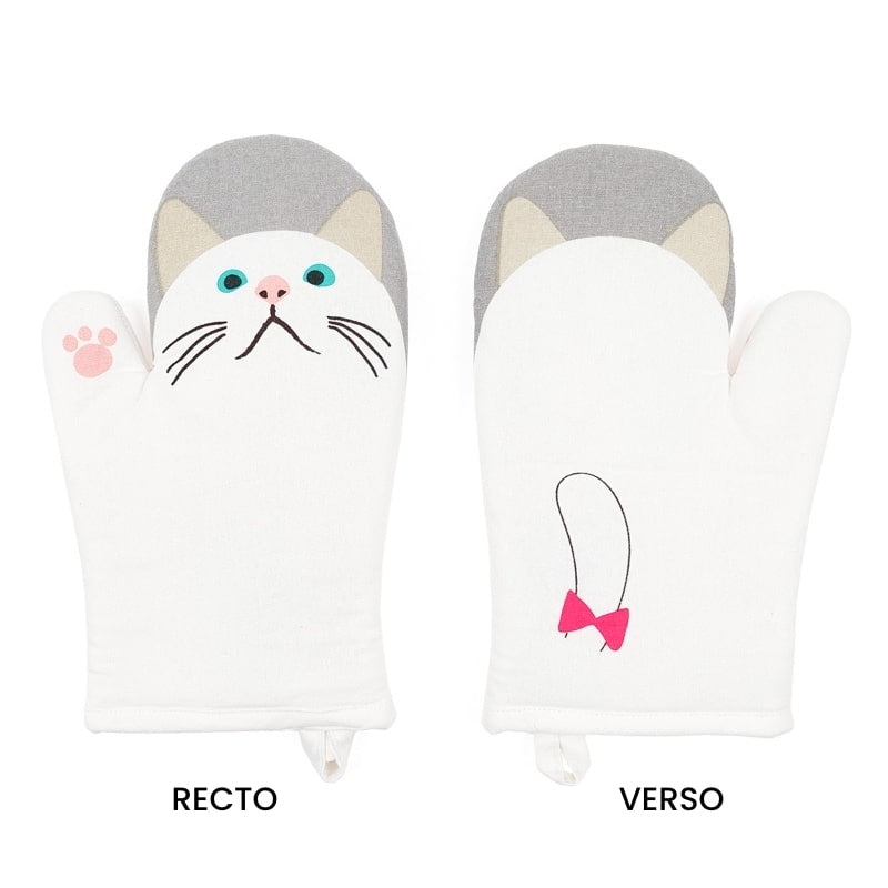 White Cat Glove